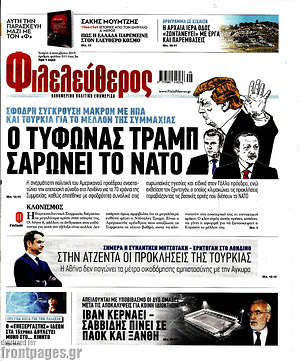 Φιλελεύθερος: Ο τυφώνας Τραμπ σαρώνει το ΝΑΤΟ