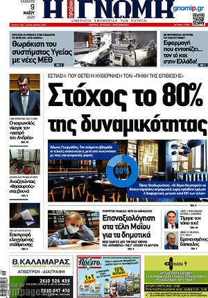 Πρωτοσέλιδο Η Γνώμη