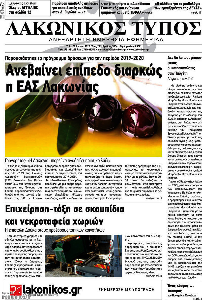 Λακωνικός Τύπος