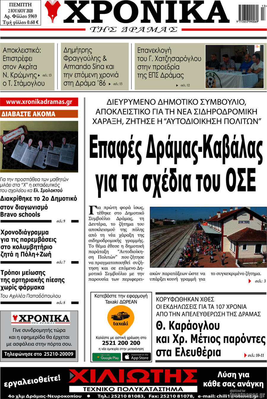 Χρονικά της Δράμας