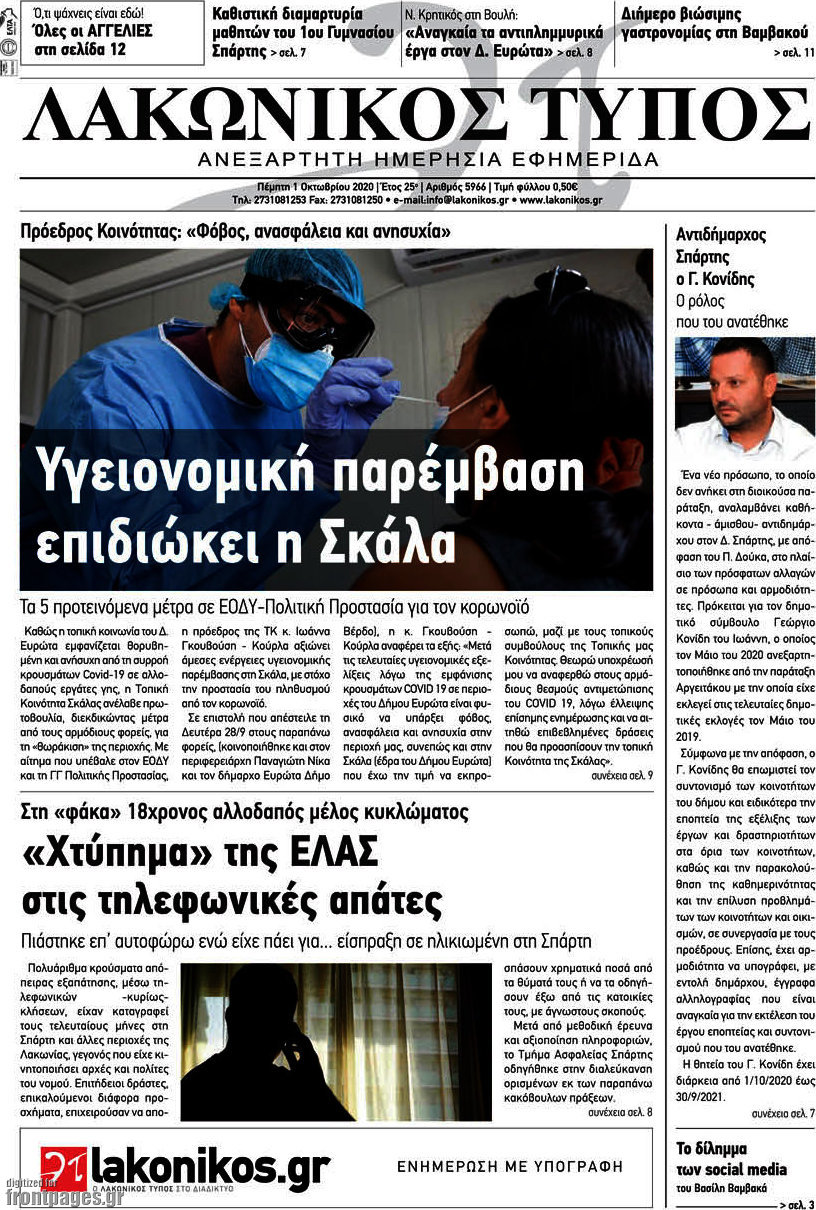 Λακωνικός Τύπος