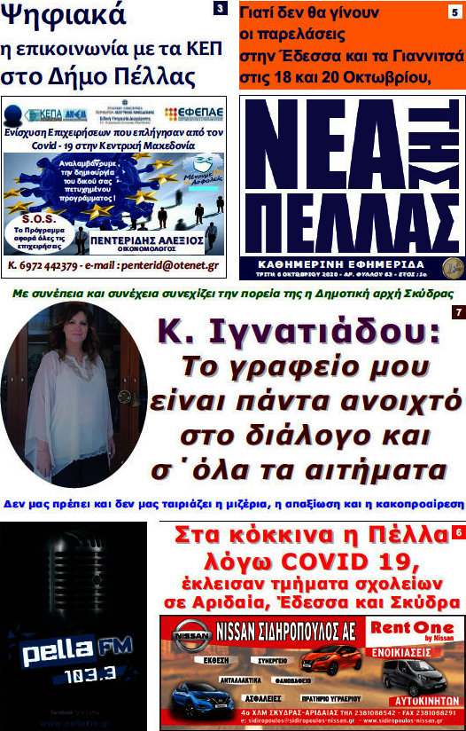 Νέα της Πέλλας