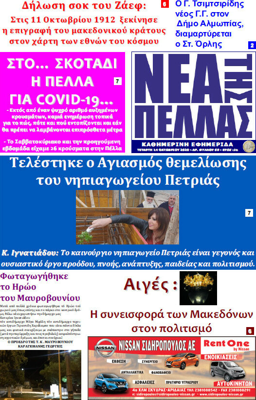 Νέα της Πέλλας