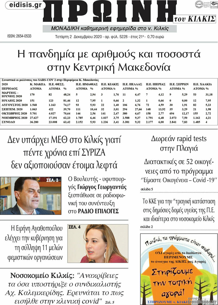 Πρωινή του Κιλκίς
