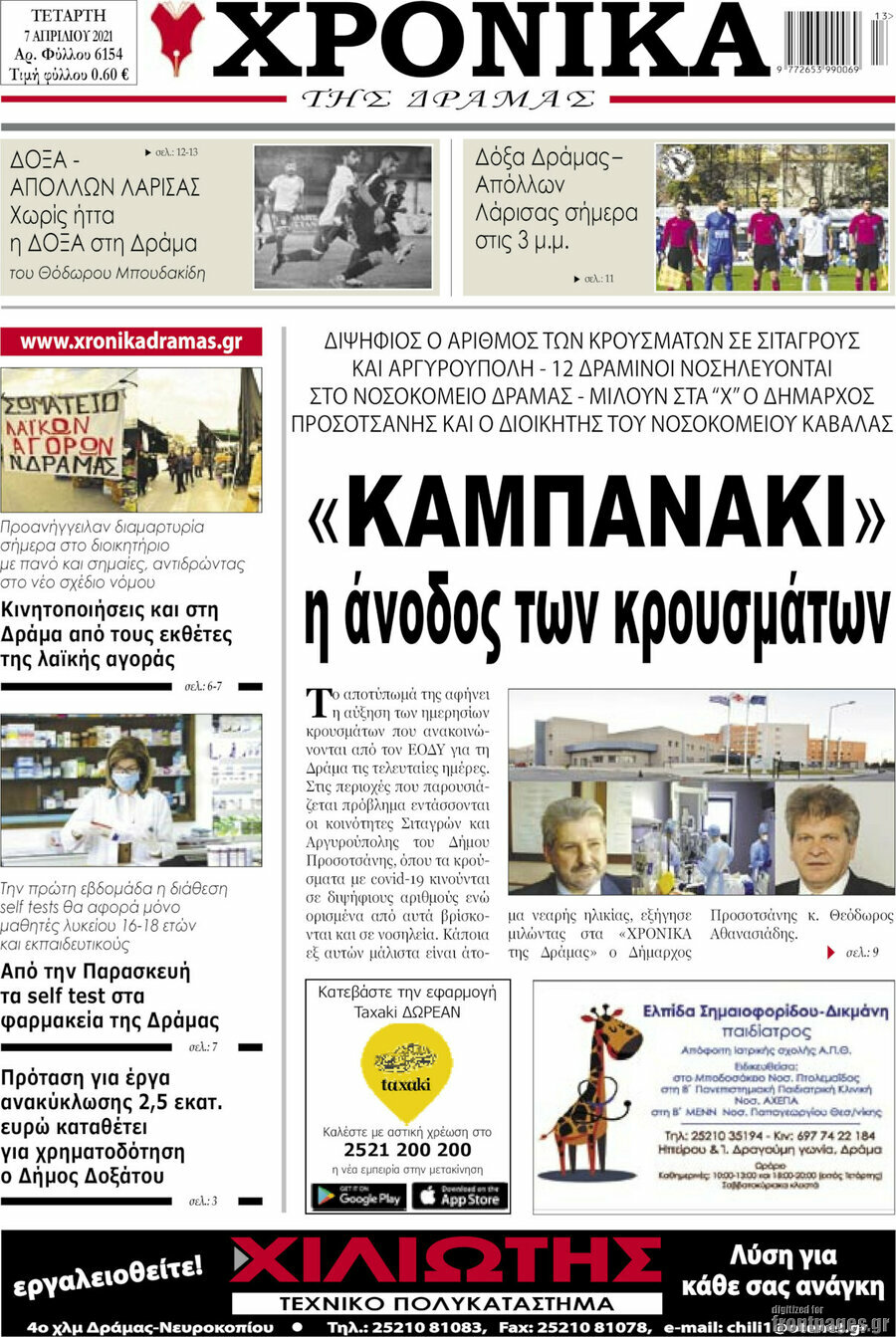 Χρονικά της Δράμας
