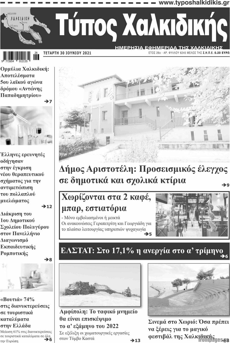 Τύπος Χαλκιδικής