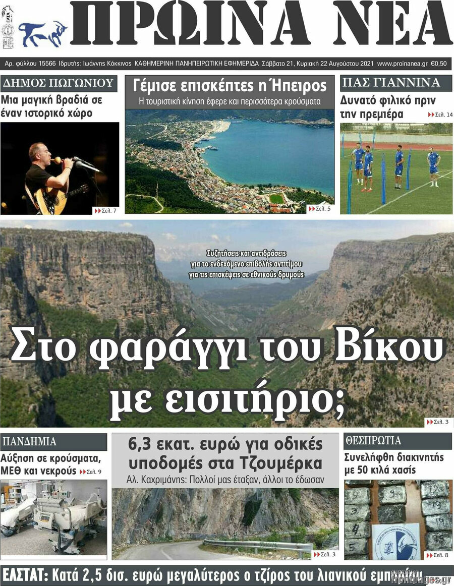 Πρωινά νέα