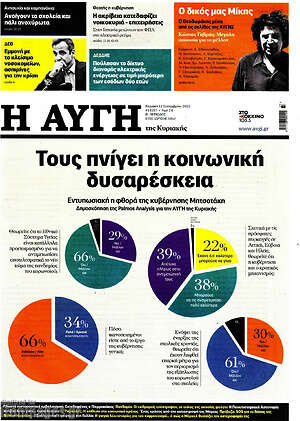 Αυγή: Τους πνίγει η κοινωνική δυσαρέσκεια