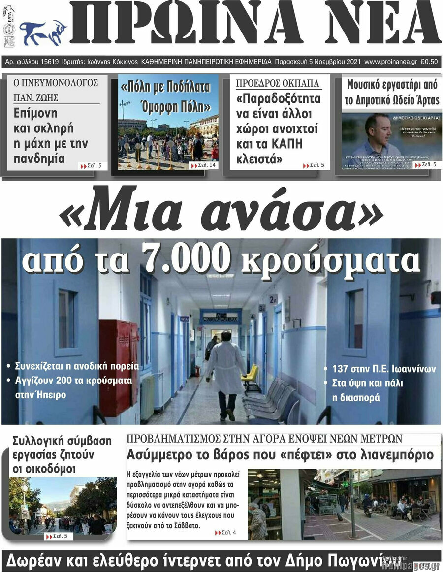 Πρωινά νέα