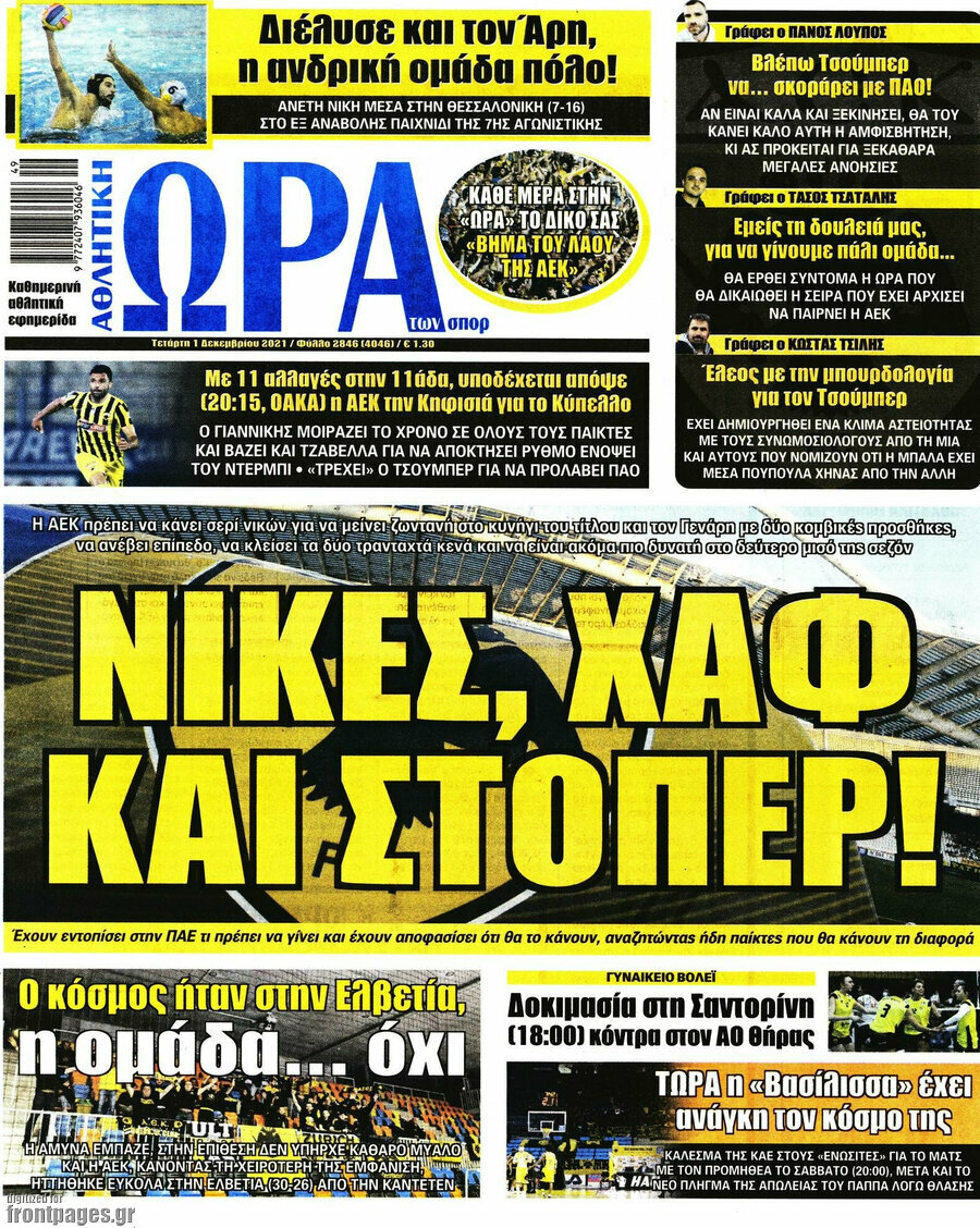Η Ώρα των Σπορ
