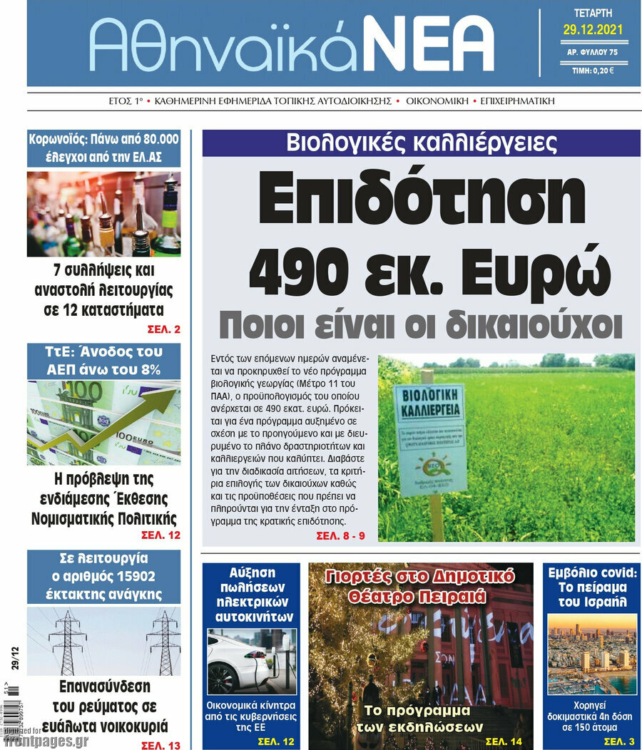 Αθηναϊκά Νέα