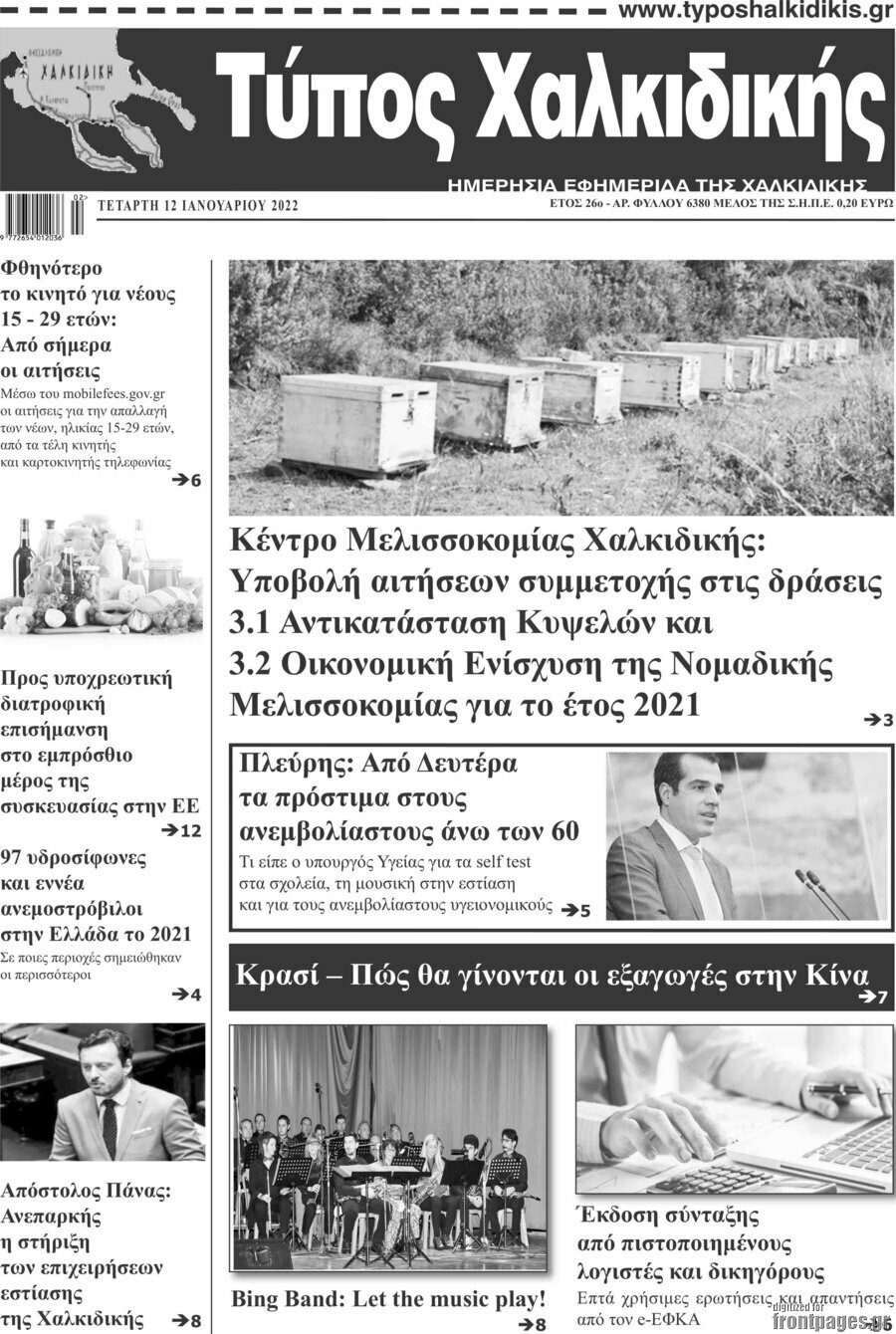Τύπος Χαλκιδικής