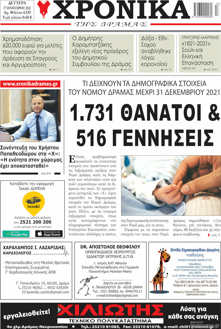 Χρονικά της Δράμας
