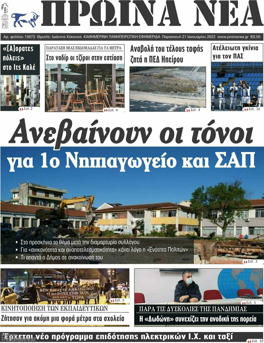 Πρωινά νέα
