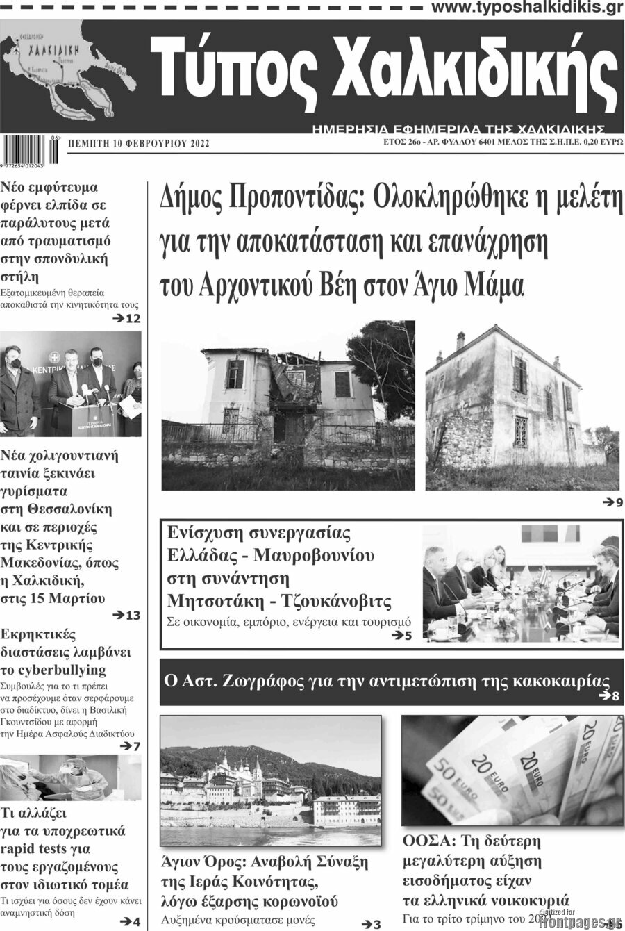 Τύπος Χαλκιδικής
