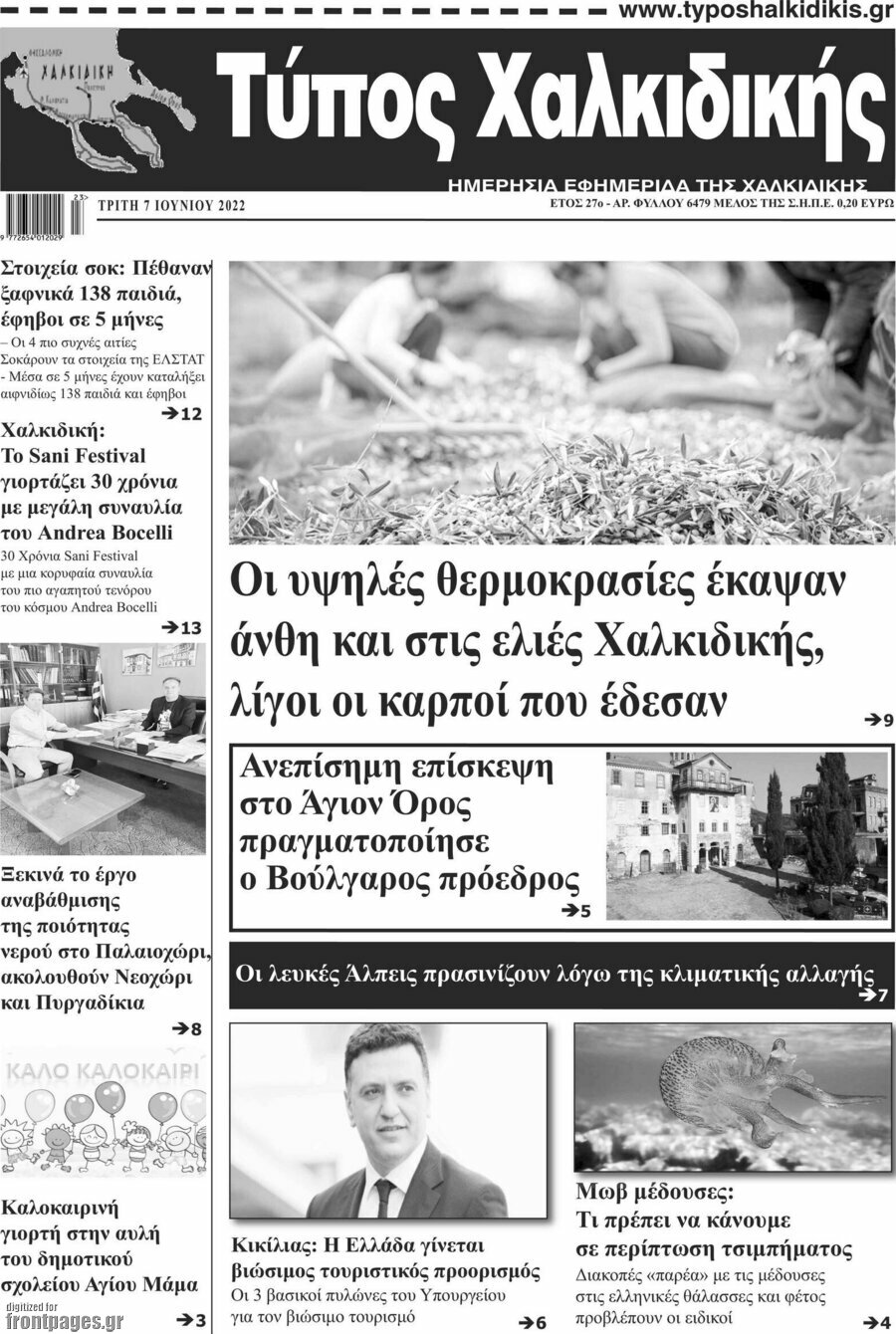 Τύπος Χαλκιδικής