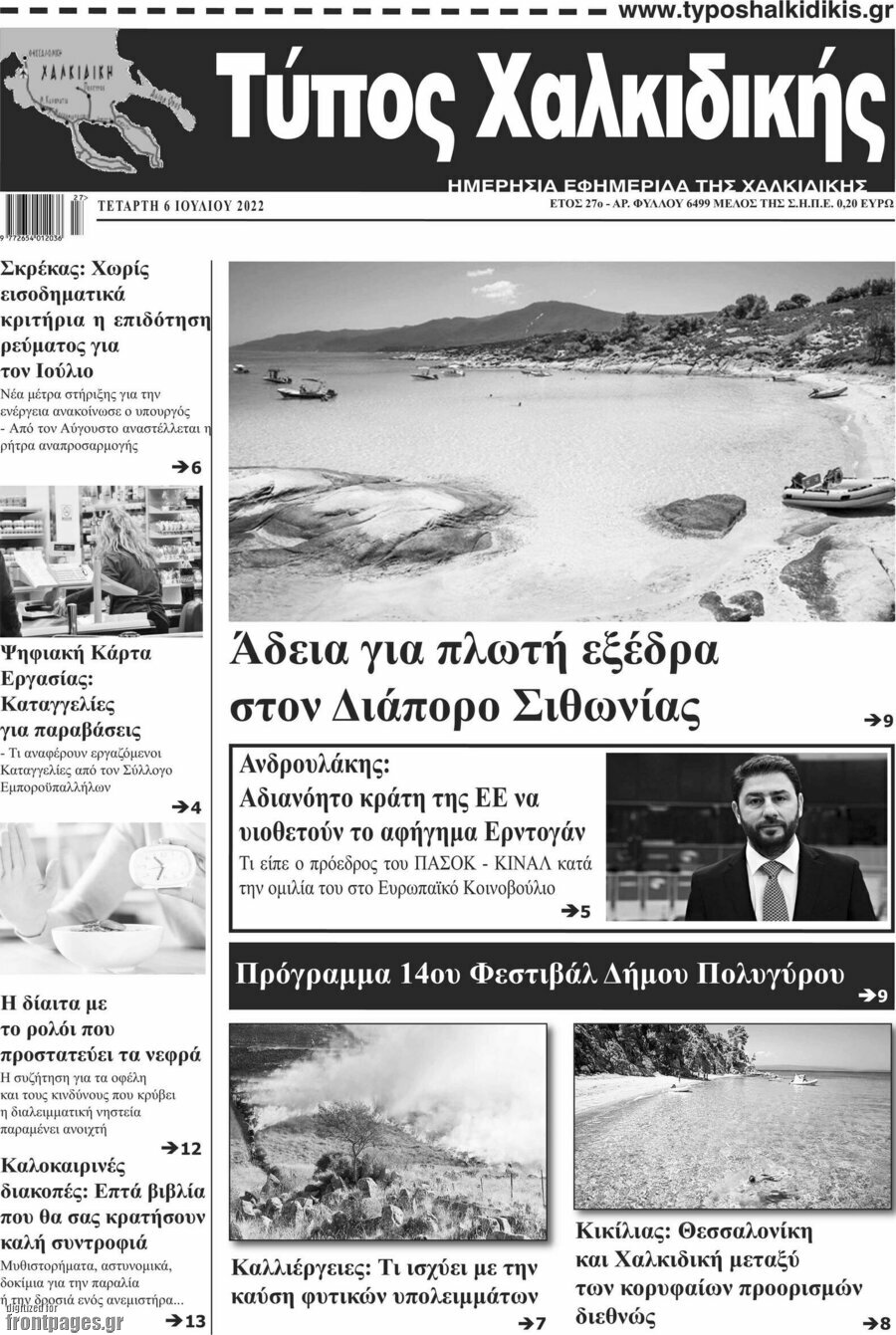Τύπος Χαλκιδικής
