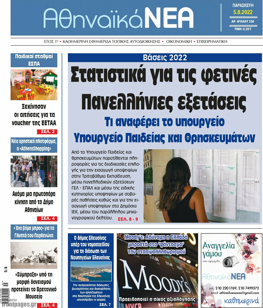 Αθηναϊκά Νέα