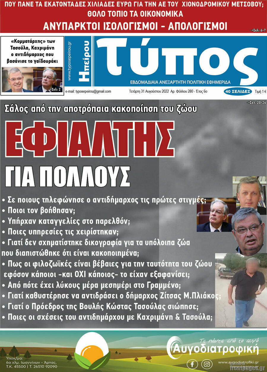 Τύπος της Ηπείρου