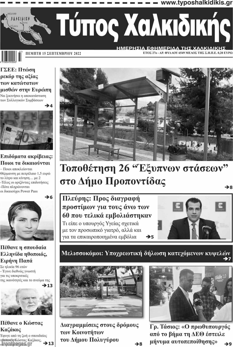 Τύπος Χαλκιδικής