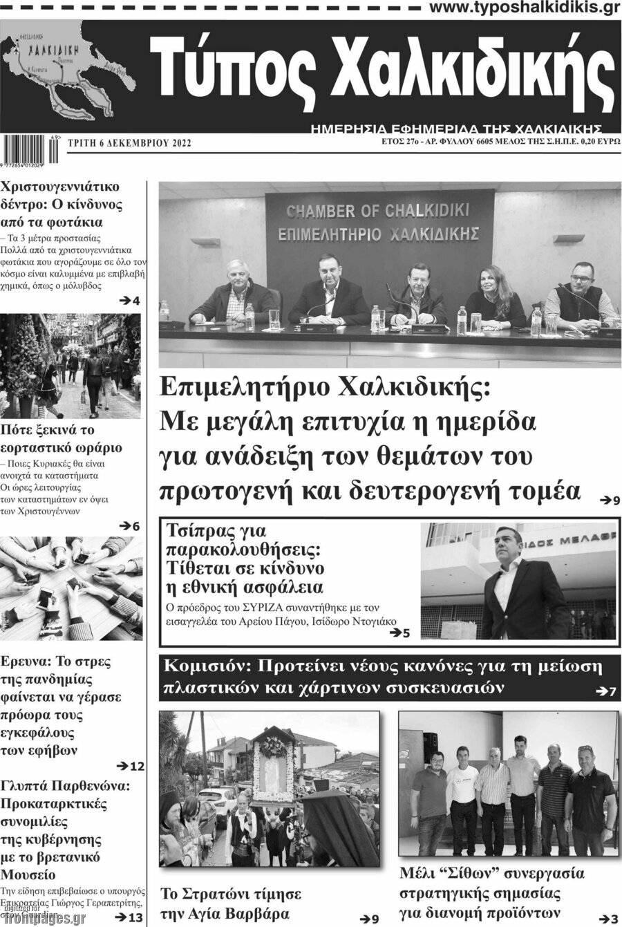 Τύπος Χαλκιδικής