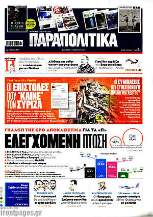 Παραπολιτικά: Ελεγχόμενη πτώση