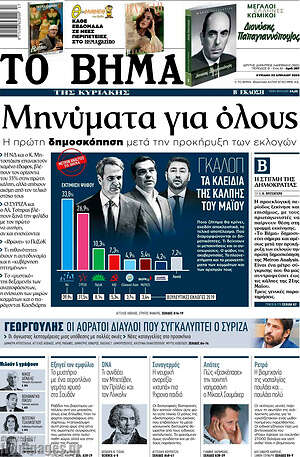 Το Βήμα - Μηνύματα για όλους