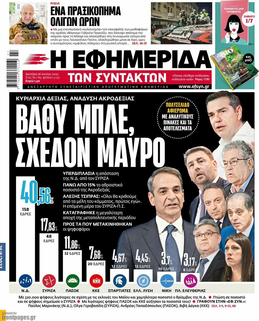 Η εφημερίδα των συντακτών