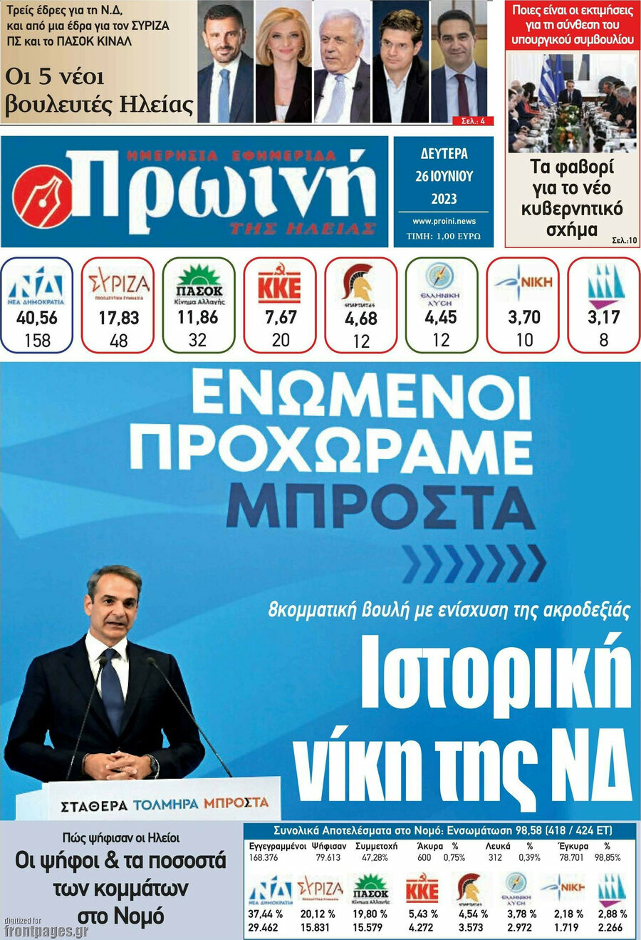 Πρωινή Ηλείας