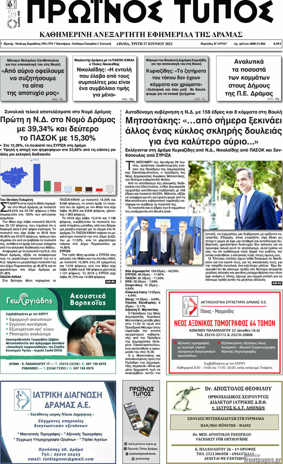 Πρωινός Τύπος Δράμας