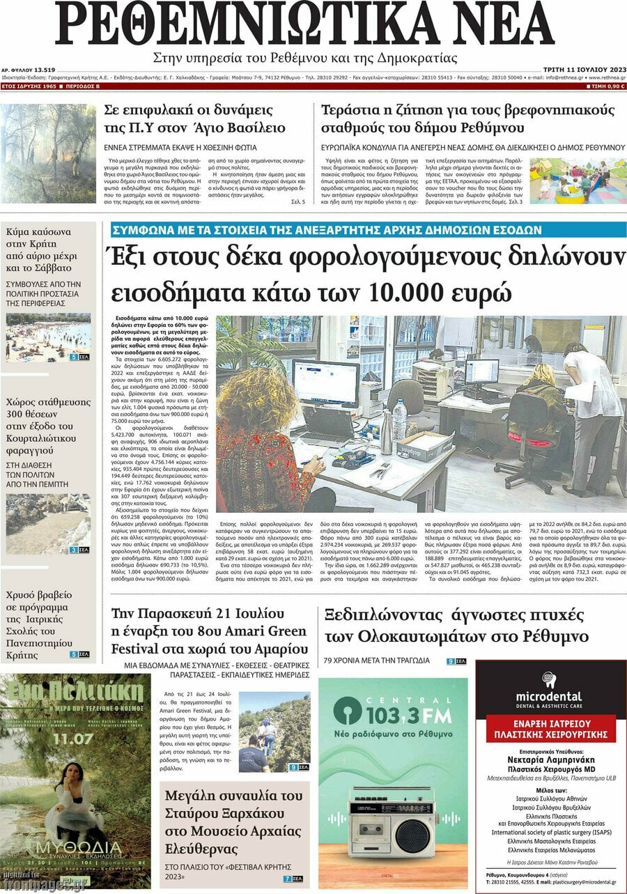 Ρεθεμνιώτικα Νέα