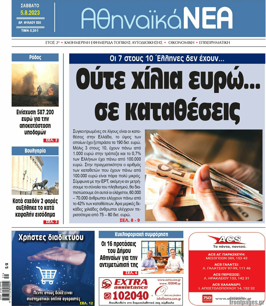 Αθηναϊκά Νέα