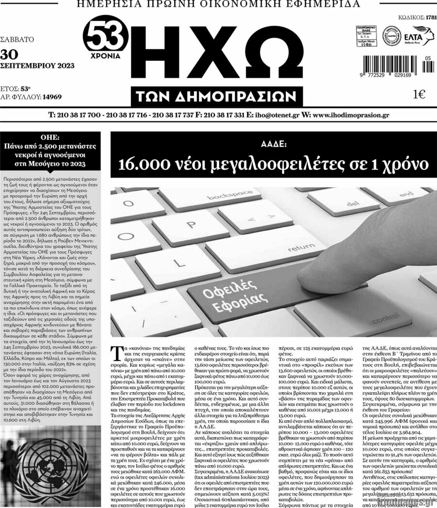 Ηχώ των Δημοπρασιών