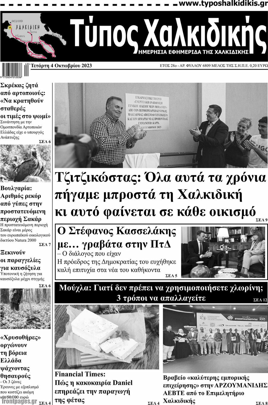 Τύπος Χαλκιδικής