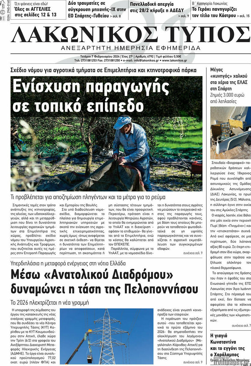 Λακωνικός Τύπος