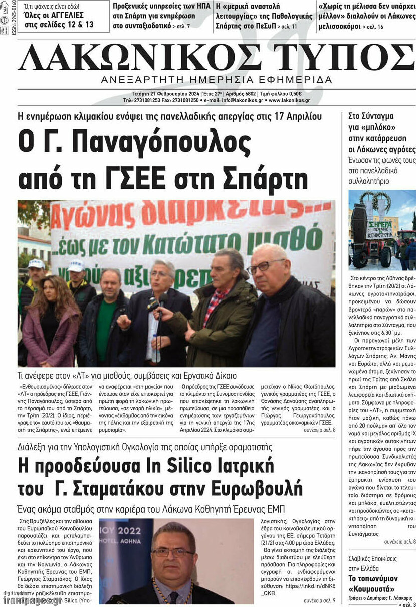 Λακωνικός Τύπος