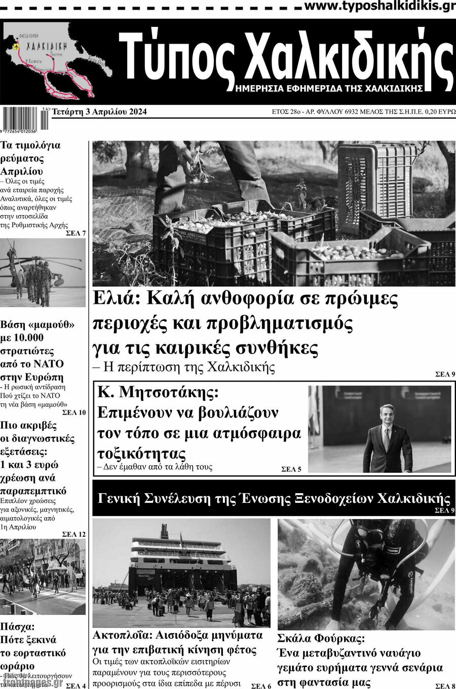 Τύπος Χαλκιδικής