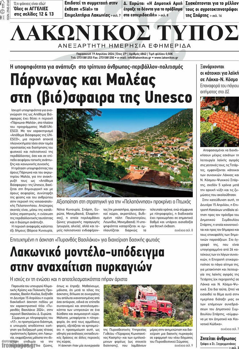 Λακωνικός Τύπος