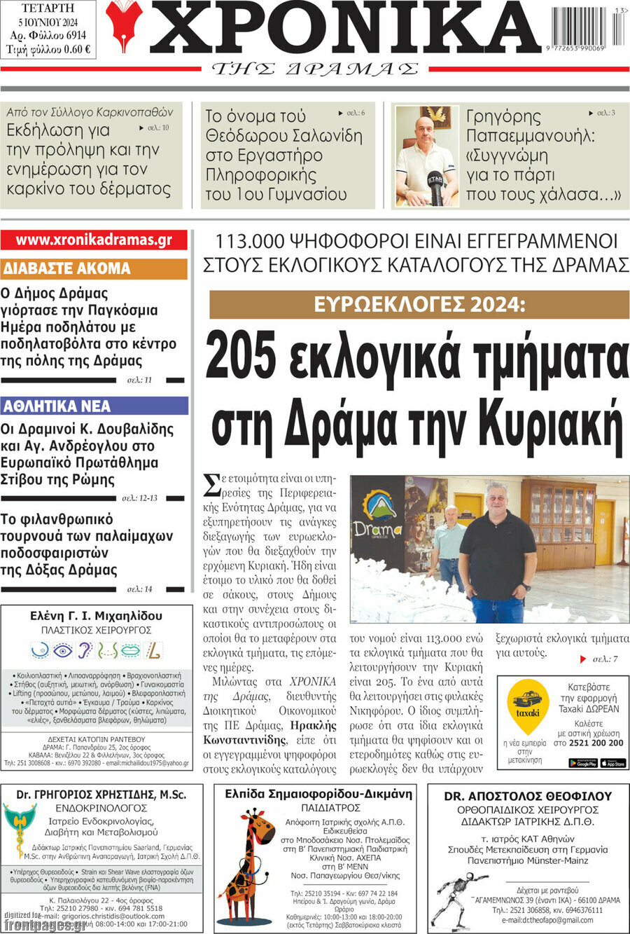 Χρονικά της Δράμας