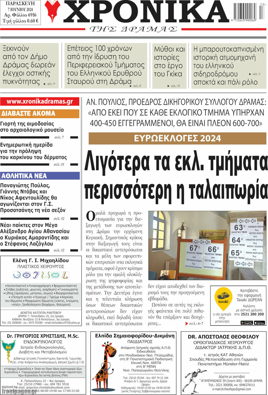 Χρονικά της Δράμας