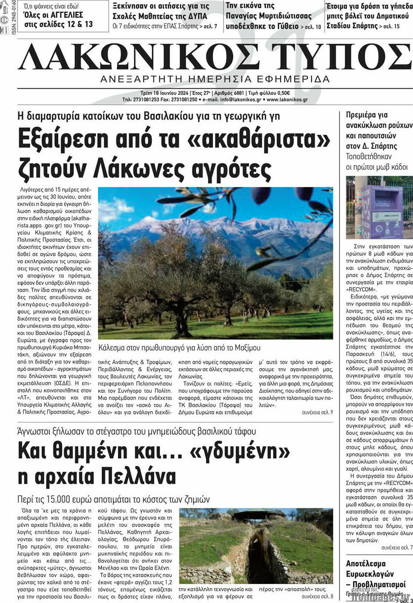 Λακωνικός Τύπος