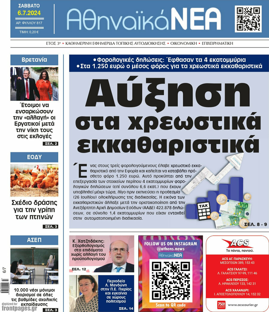 Αθηναϊκά Νέα