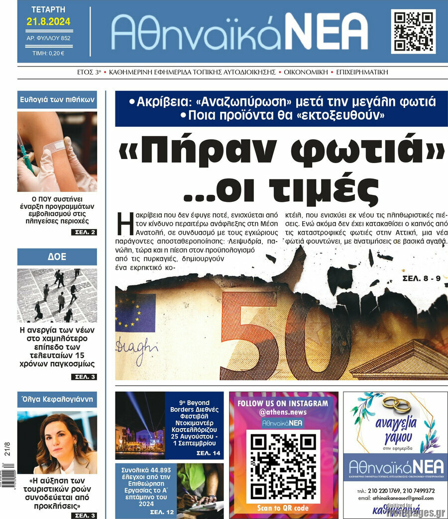 Αθηναϊκά Νέα