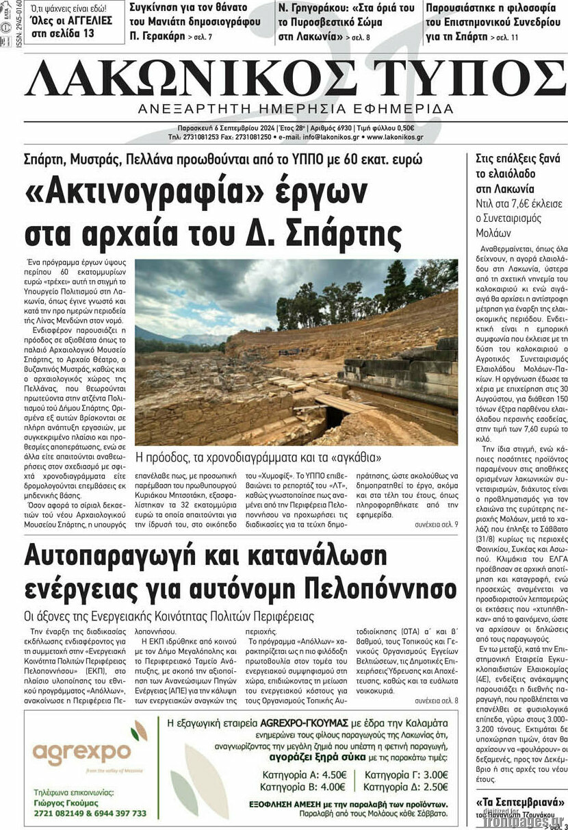 Λακωνικός Τύπος