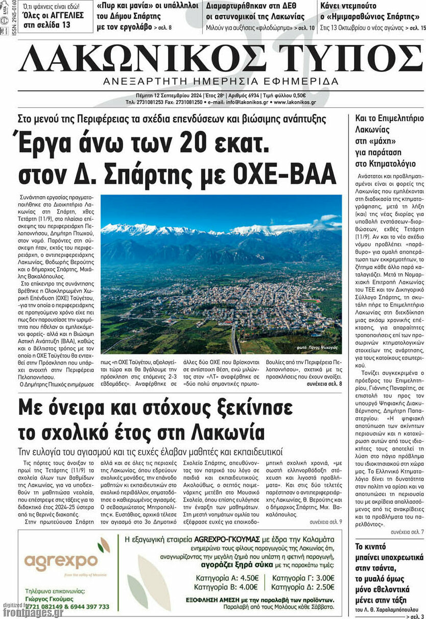 Λακωνικός Τύπος