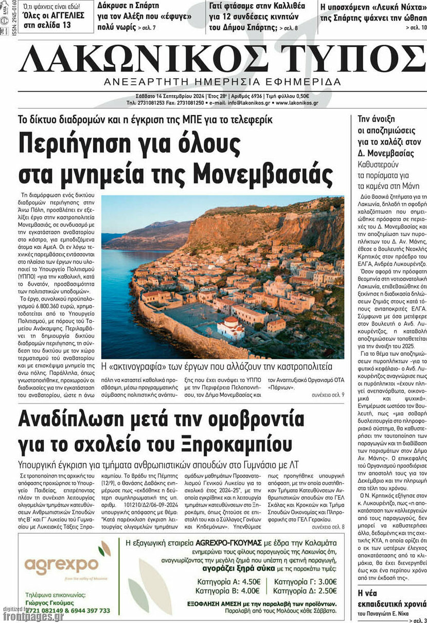Λακωνικός Τύπος