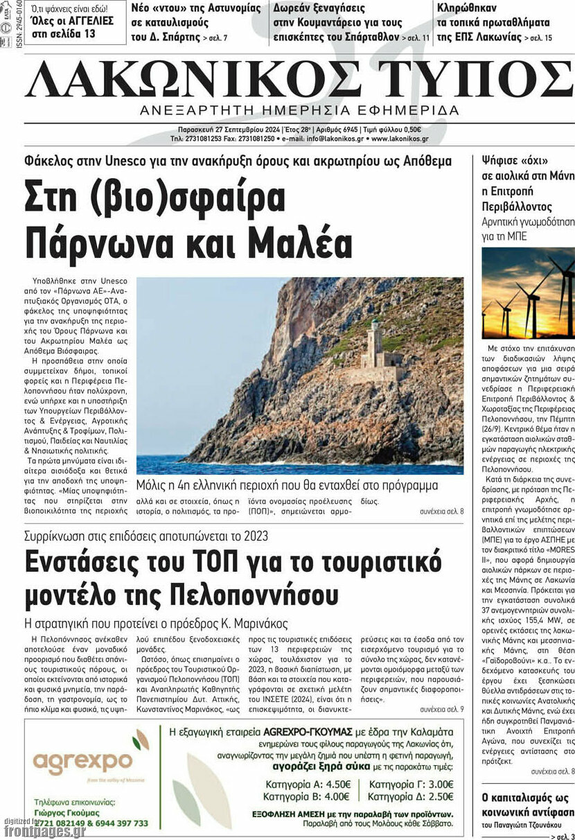 Λακωνικός Τύπος