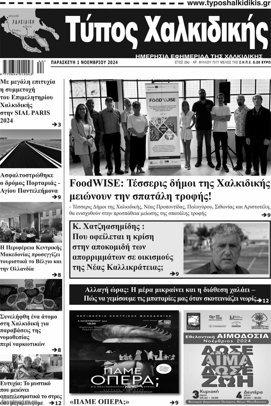 Τύπος Χαλκιδικής