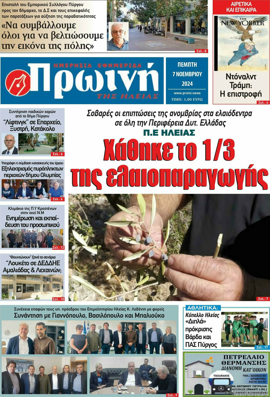 Πρωινή Ηλείας