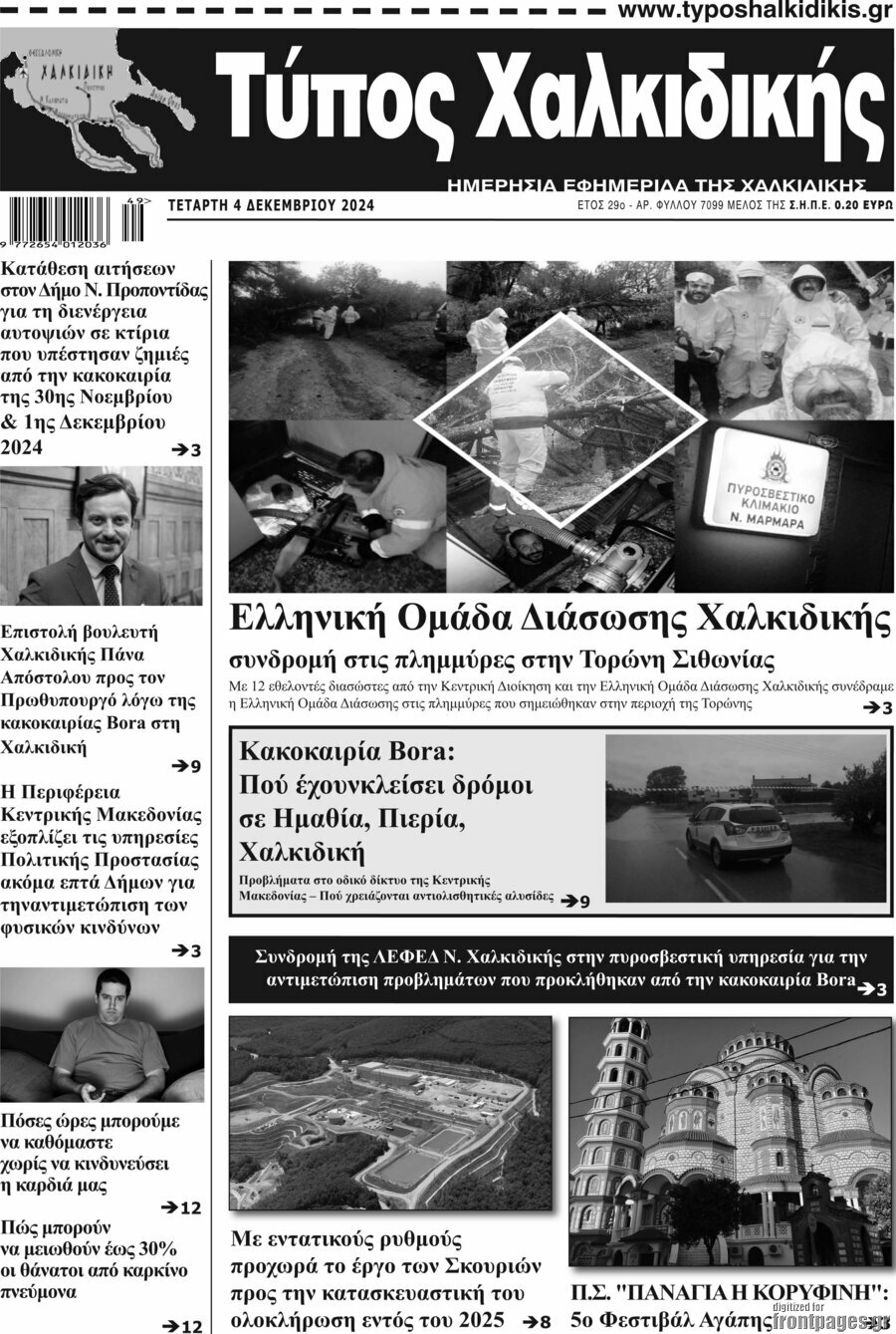 Τύπος Χαλκιδικής